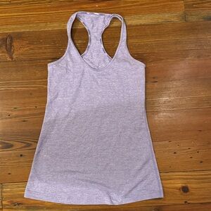 lululemon athletica Lavender Racerback Tank Top